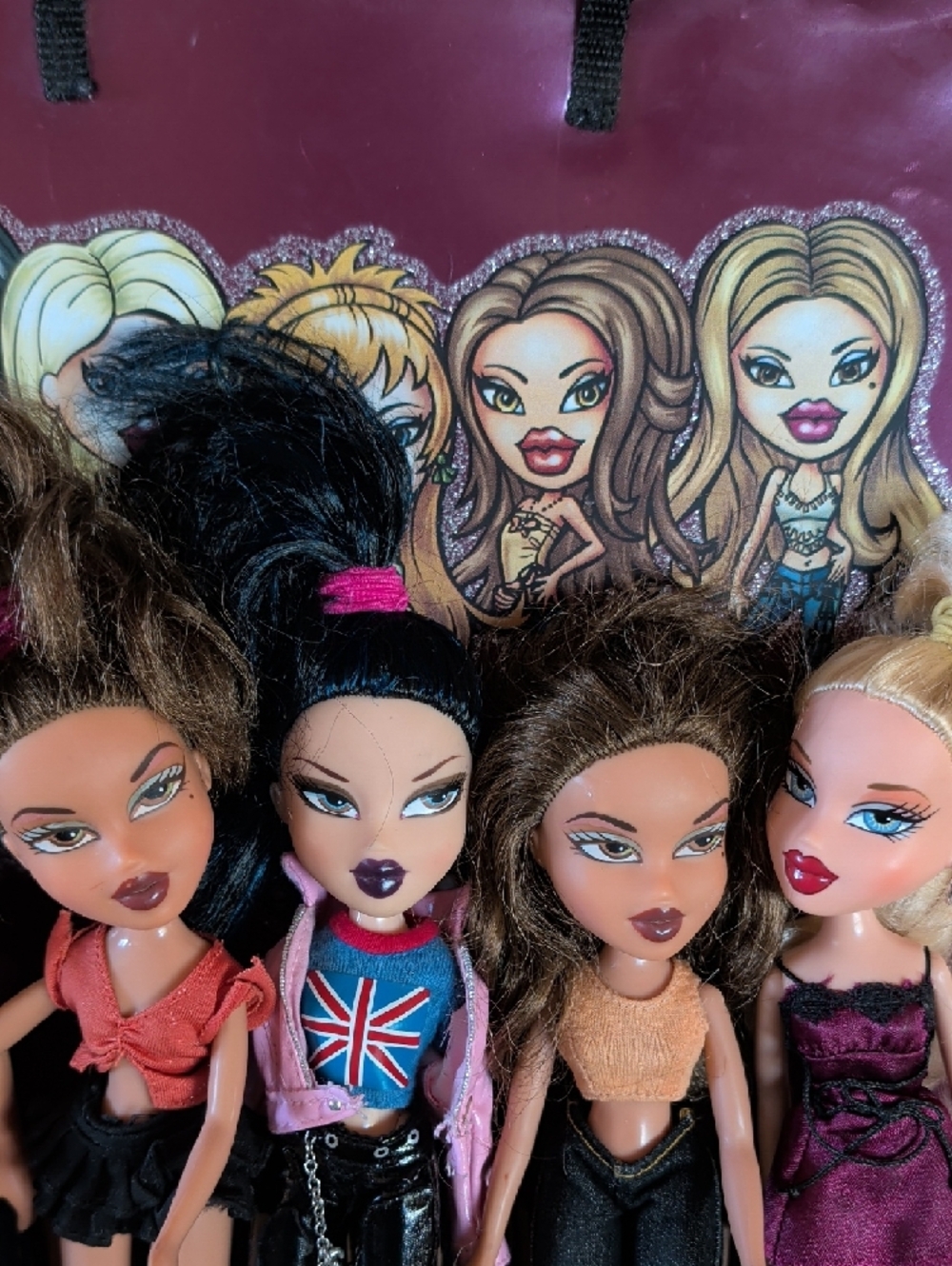 VTG. 2002 Rare, MGA Bratz Dolls With Tote Bag.๐๐๐ - Picture 4 of 17